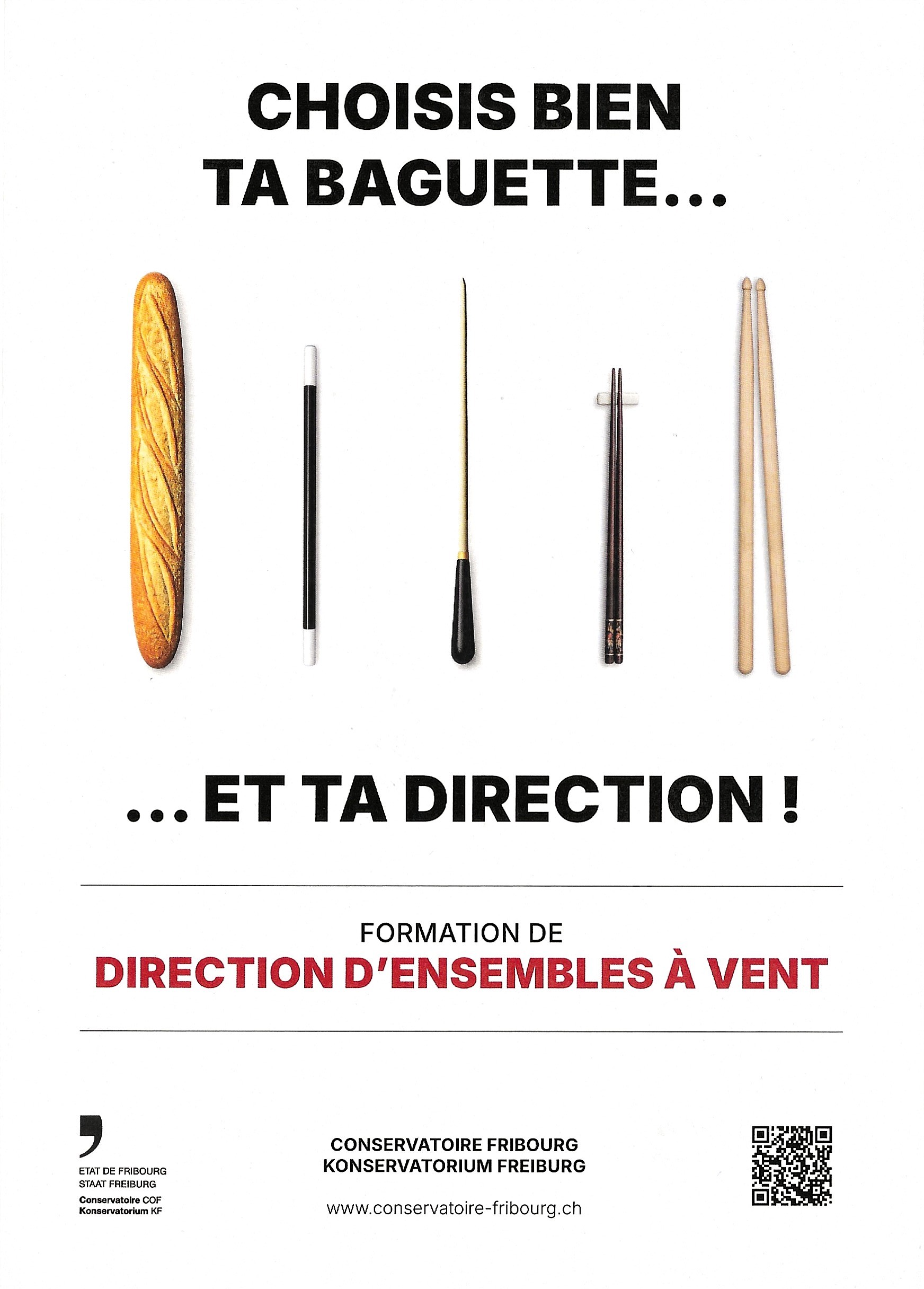 Choisis bien ta bagette et ta direction